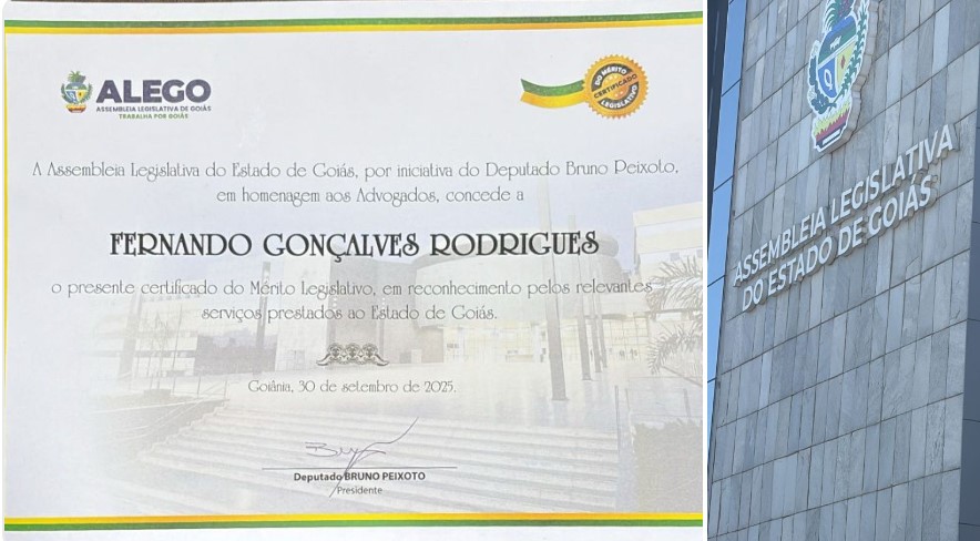 Mérito Legislativo da Assembleia Legislativa do Estado de Goiás (ALEGO)