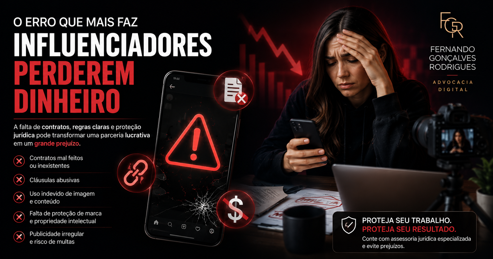 O erro que mais faz influenciadores perderem dinheiro